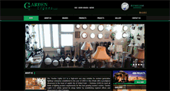 Desktop Screenshot of gardenlightsuae.com